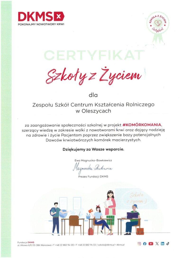 To&nbsp;dobro płynie w&nbsp;dwóch kierunkach! Fundacja DKMS Pokonajmy nowotwory krwi