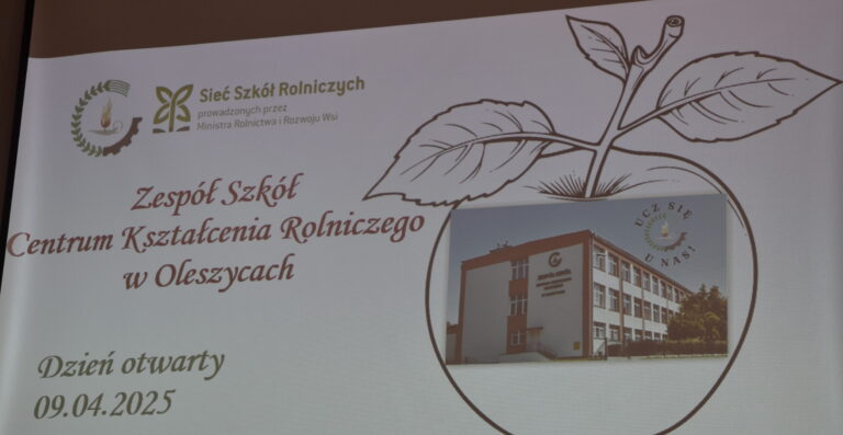 Dzień Otwarty ZSCKR w&nbsp;Oleszycach