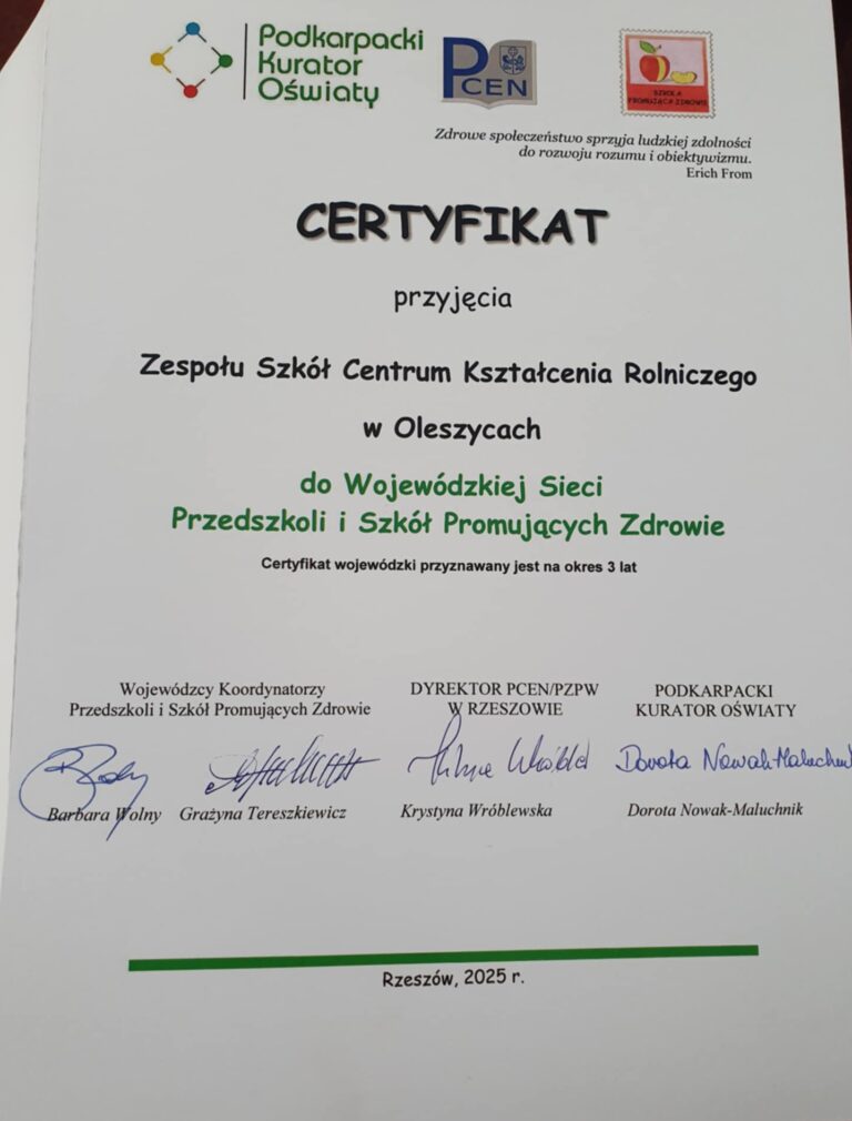 Szkoła Promująca Zdrowie